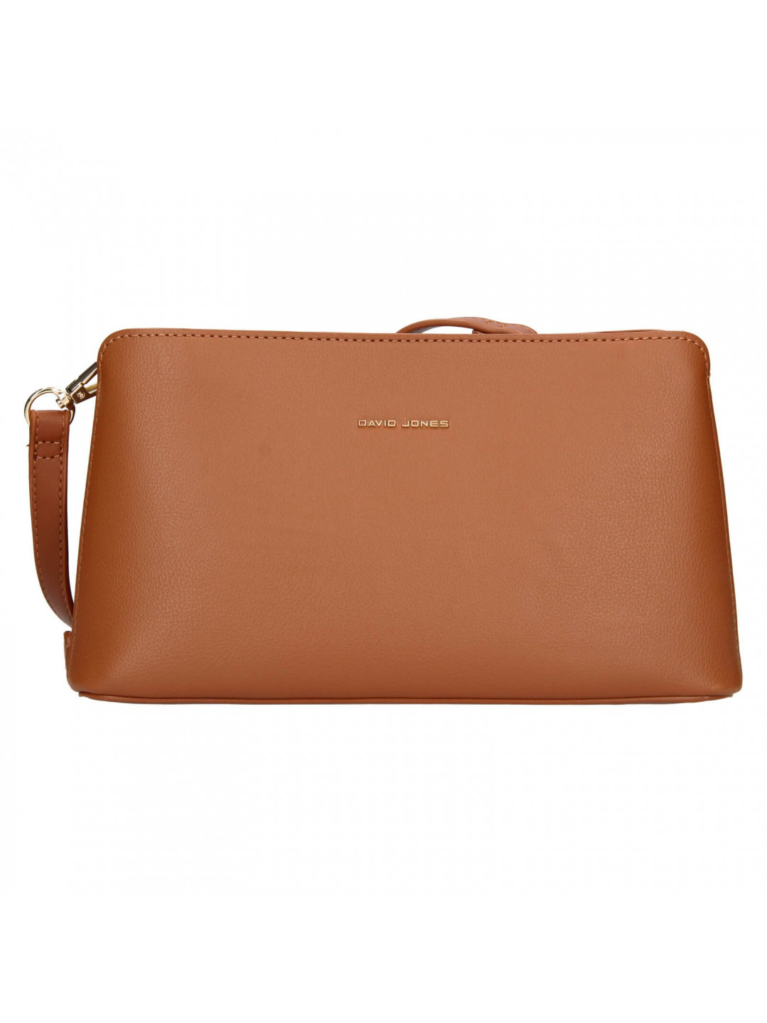 Dámská crossbody kabelka David Jones Pella – koňak